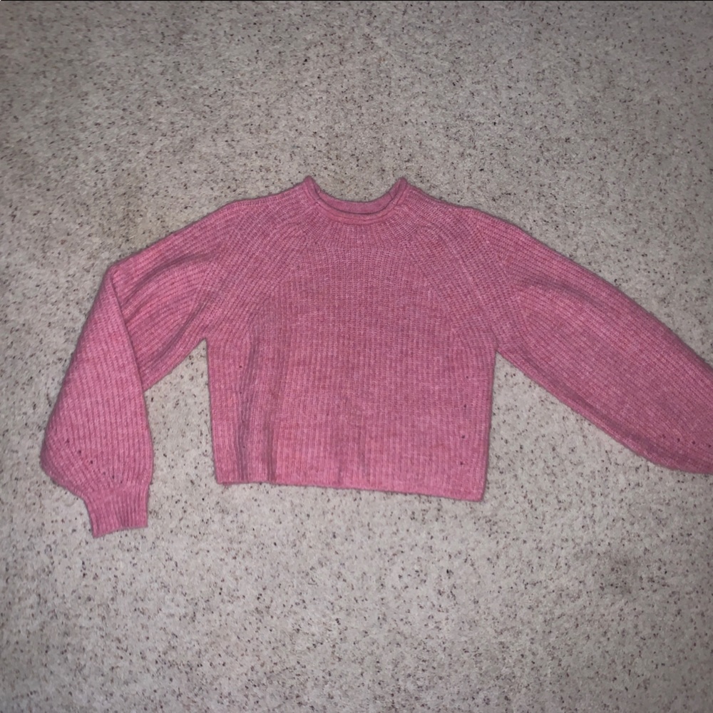 Like-New Topshop Cropped Sweater